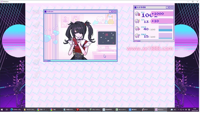 图片[3]-【像素SLG/中文/动态】主播女孩重度依赖 Steam 官方中文版【2.7G】-acg畅游网