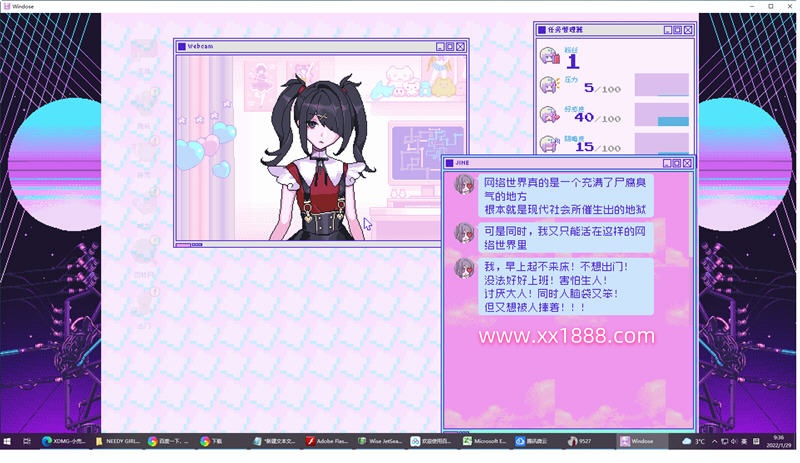 图片[4]-【像素SLG/中文/动态】主播女孩重度依赖 Steam 官方中文版【2.7G】-acg畅游网