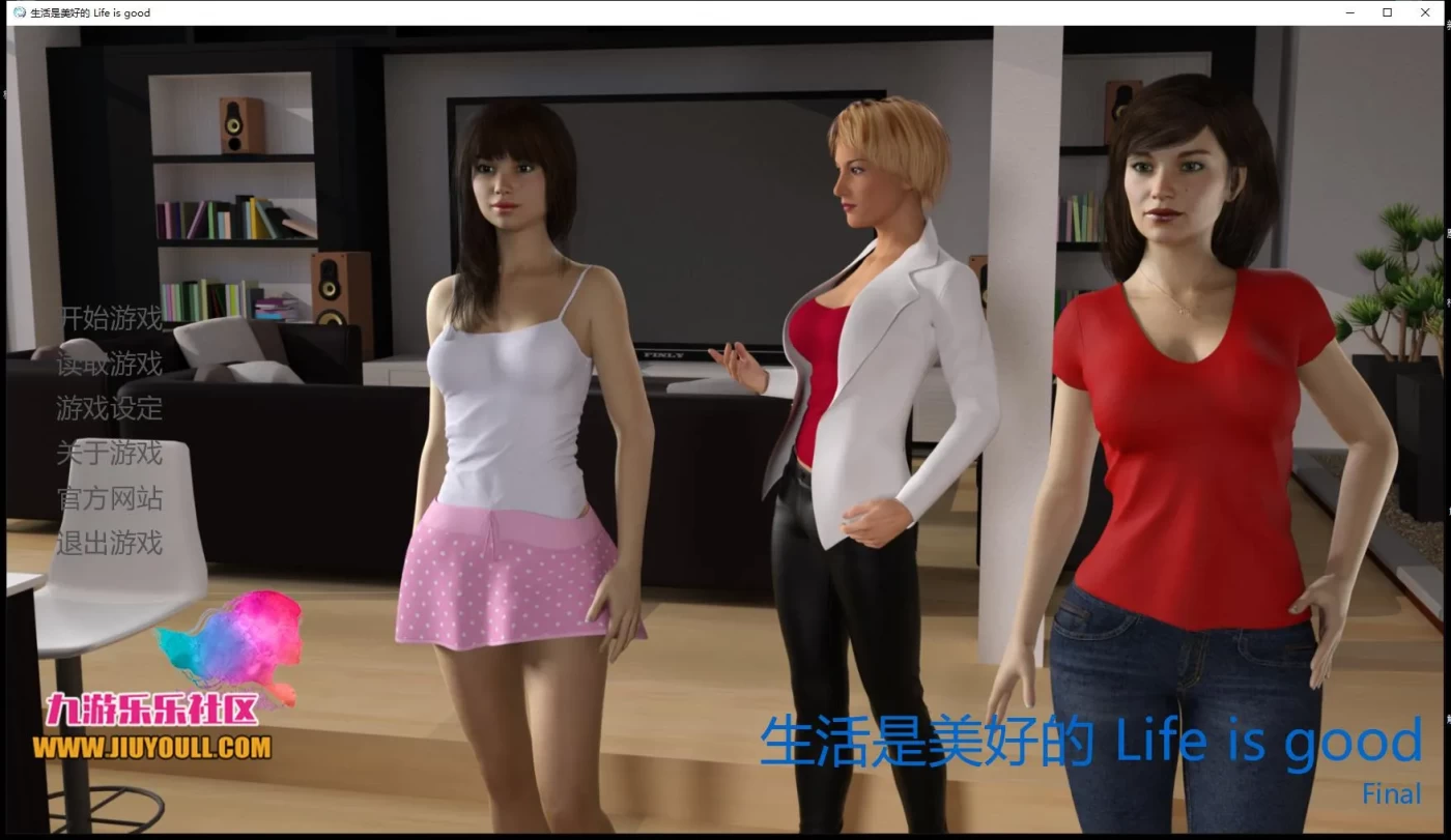 【欧美ADV/汉化】生活如此多娇~LIFE IS GOOD FINAL最终修复汉化版【PC+安卓/2G】-acg畅游网