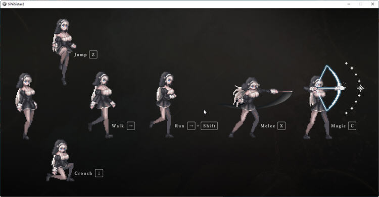 图片[4]-c261 哥特少女与恶魔城2 SiNiSistar2  Ver.1.6.2 动作确认中文版-acg畅游网