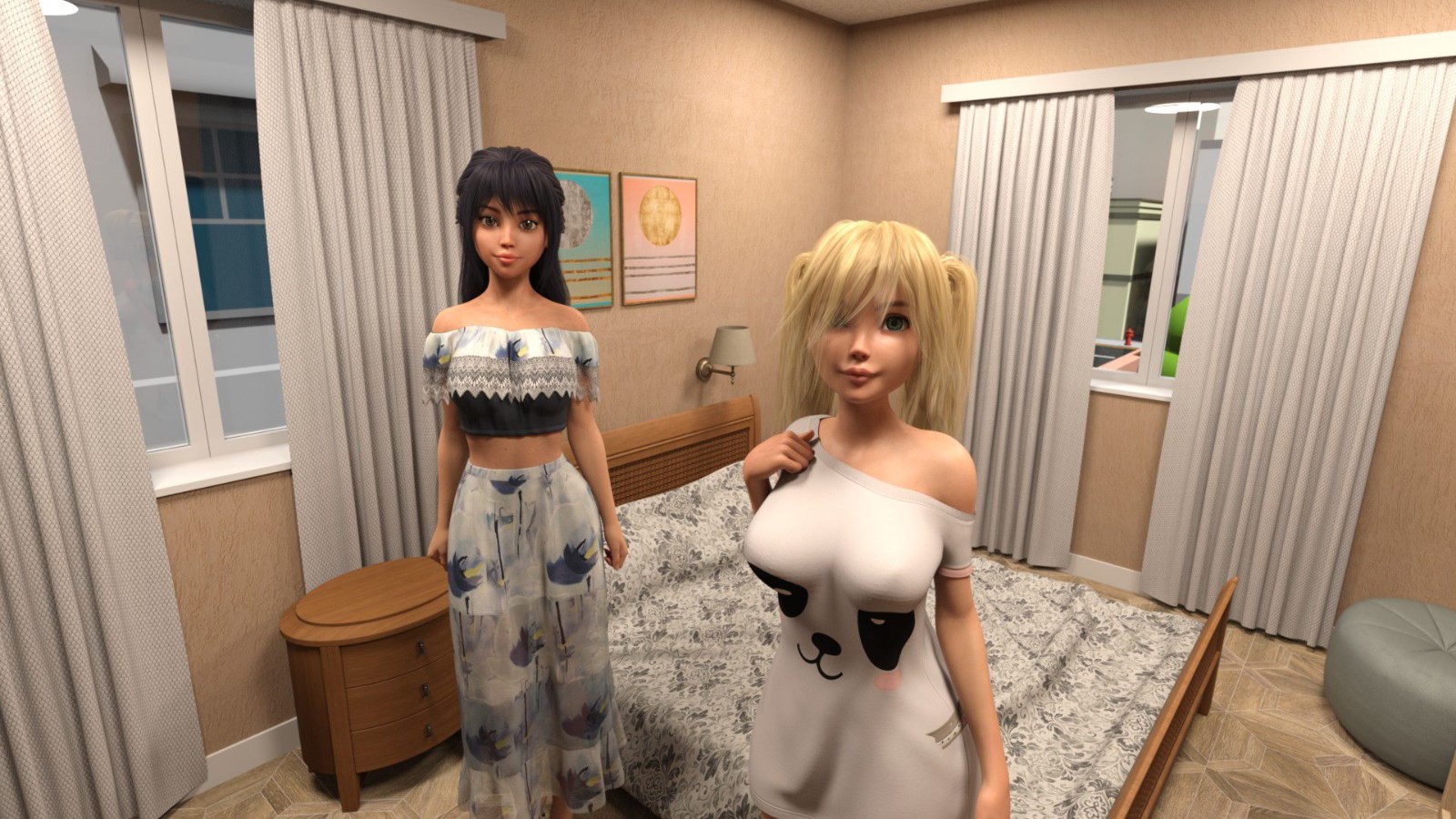 图片[2]-【欧美SLG/汉化/动态】Happy Summer-快乐的暑假 V0.3.2 汉化版【PC+安卓/2G/更新】-acg畅游网