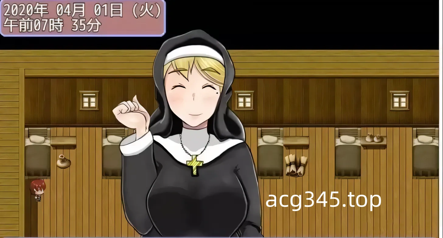 【RPG/汉化】爱撩爱撩！修女玛莉安努！ 完整汉化版【PC+安卓/1G】-acg畅游网