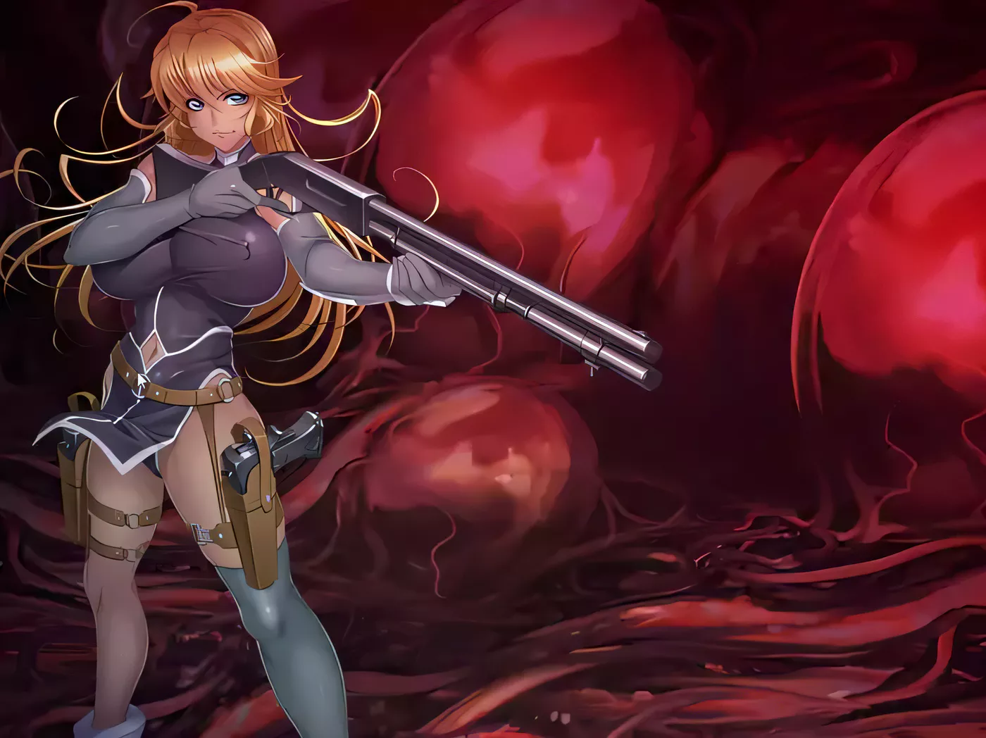 图片[2]-k305 女忍者阿兹莎VS兽人3：银兽们的王国！+全CG★阿黑颜[1.5G/拔作ADV]-acg畅游网