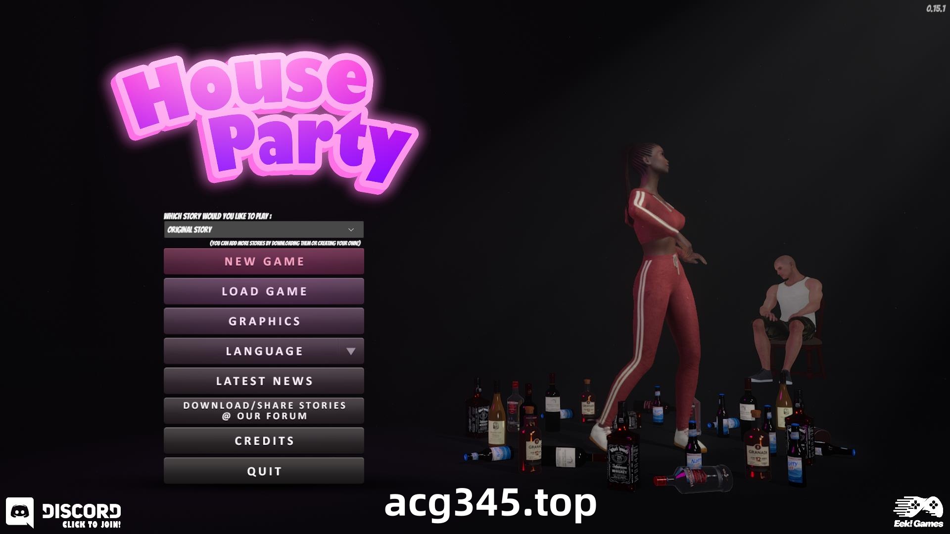 【3D互动/中文/动态CV】家庭派对 House Party v0.19.1 Alpha 官方中文作弊版 【4G】-acg畅游网