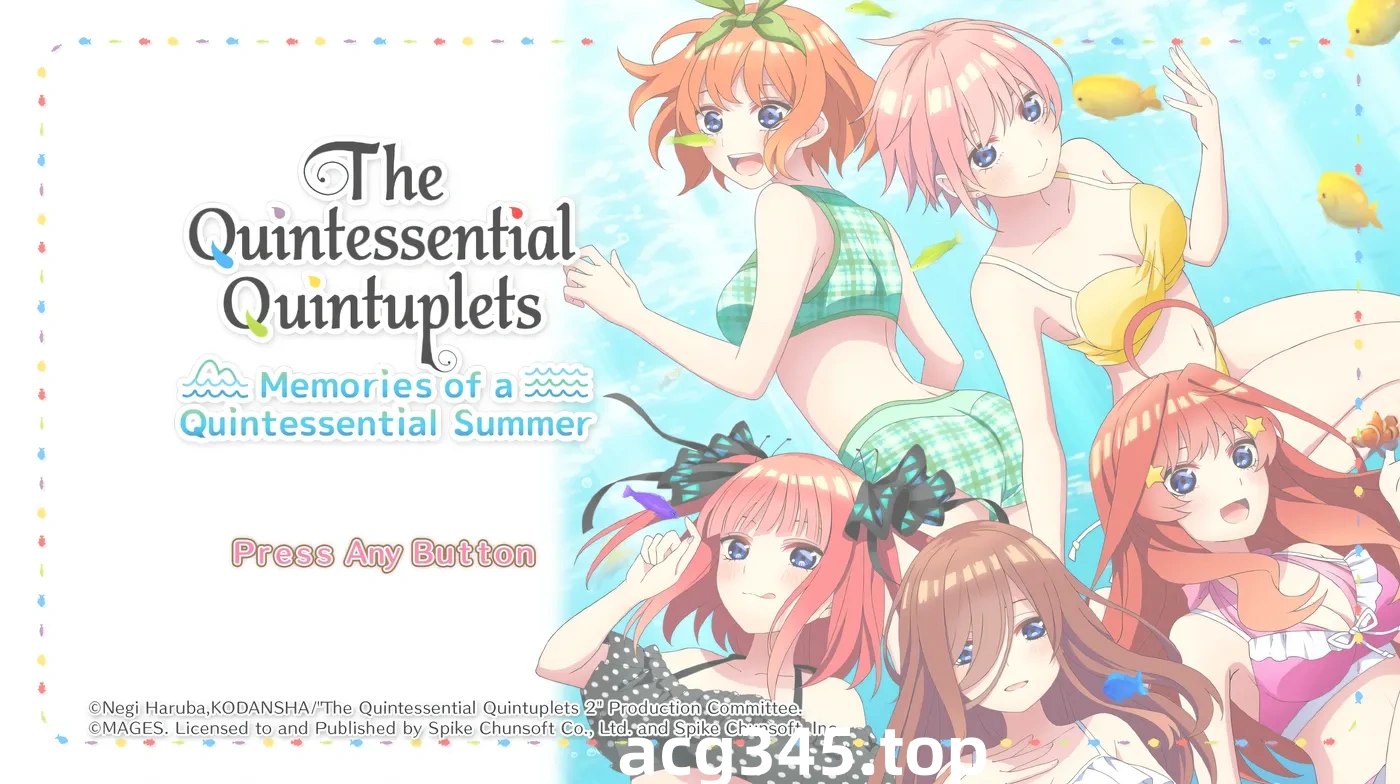 w138 五等分的新娘~夏日回忆也是五等分 官方中文版 [更新/3.8G]-acg畅游网