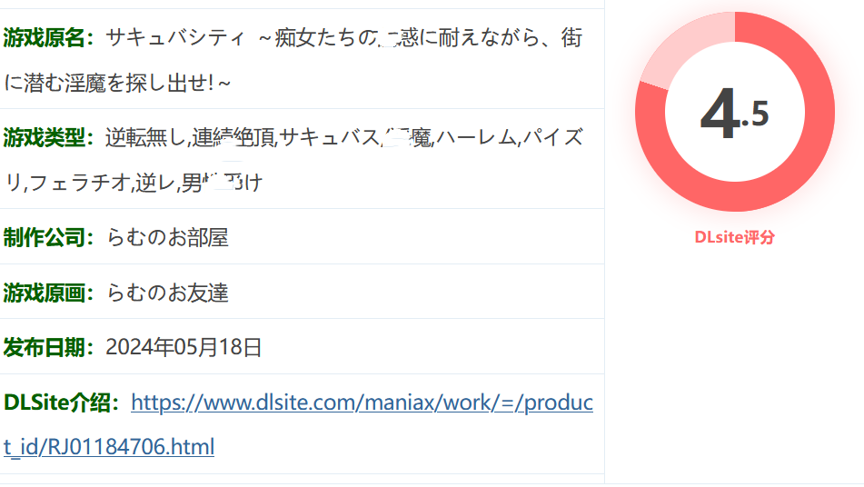图片[2]-w180  魅魔城市——在淫女们的诱惑中挺立不倒，找出潜藏在街道中的淫魔！ 云翻汉化版 [更新/355.6M]-乐游二次元