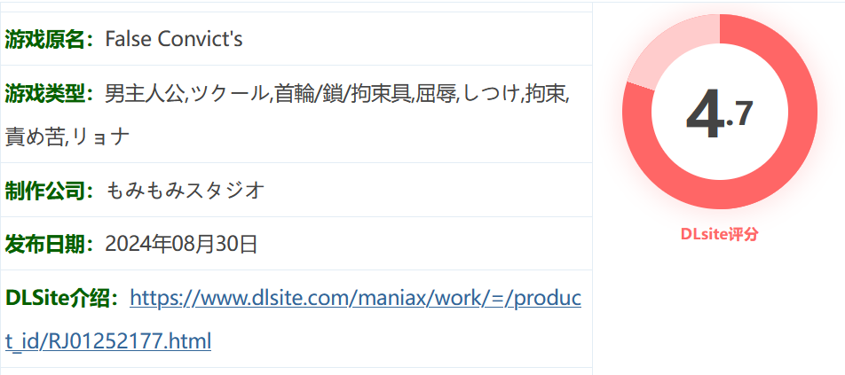 图片[2]-w521 False Convict’s Ver1.0 AI汉化版 [新作/814.5M]-acg畅游网