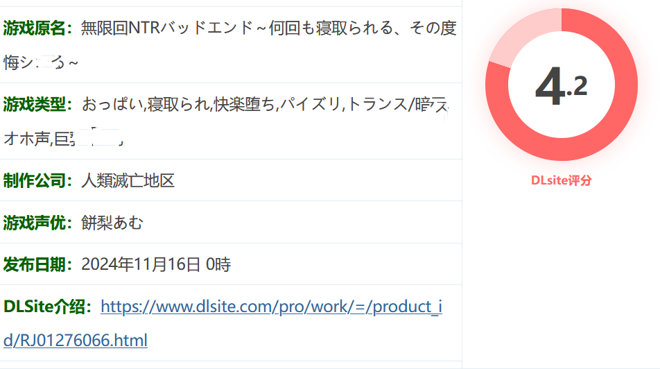 图片[2]-w3208 无限轮回NTR坏结局～反复被寝取,每次都在后悔自O 挂载AI汉化版+存档 [新作/1.9G]-acg畅游网