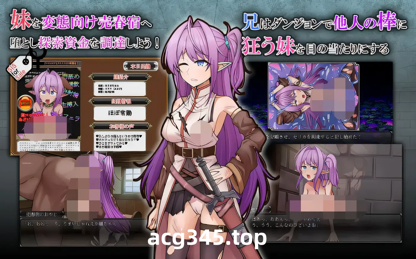 w1966  网络出轨发Q精灵妹妹剑士塞莉卡 挂载AI汉化版+存档 [更新/751.7M]-acg畅游网