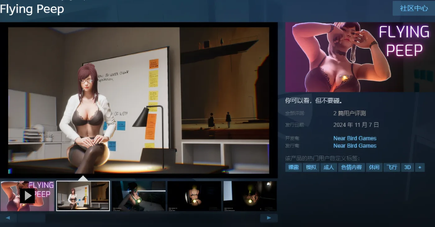 图片[2]-x2182 Flying Peep Steam官方中文版 [新作/920M]-acg畅游网