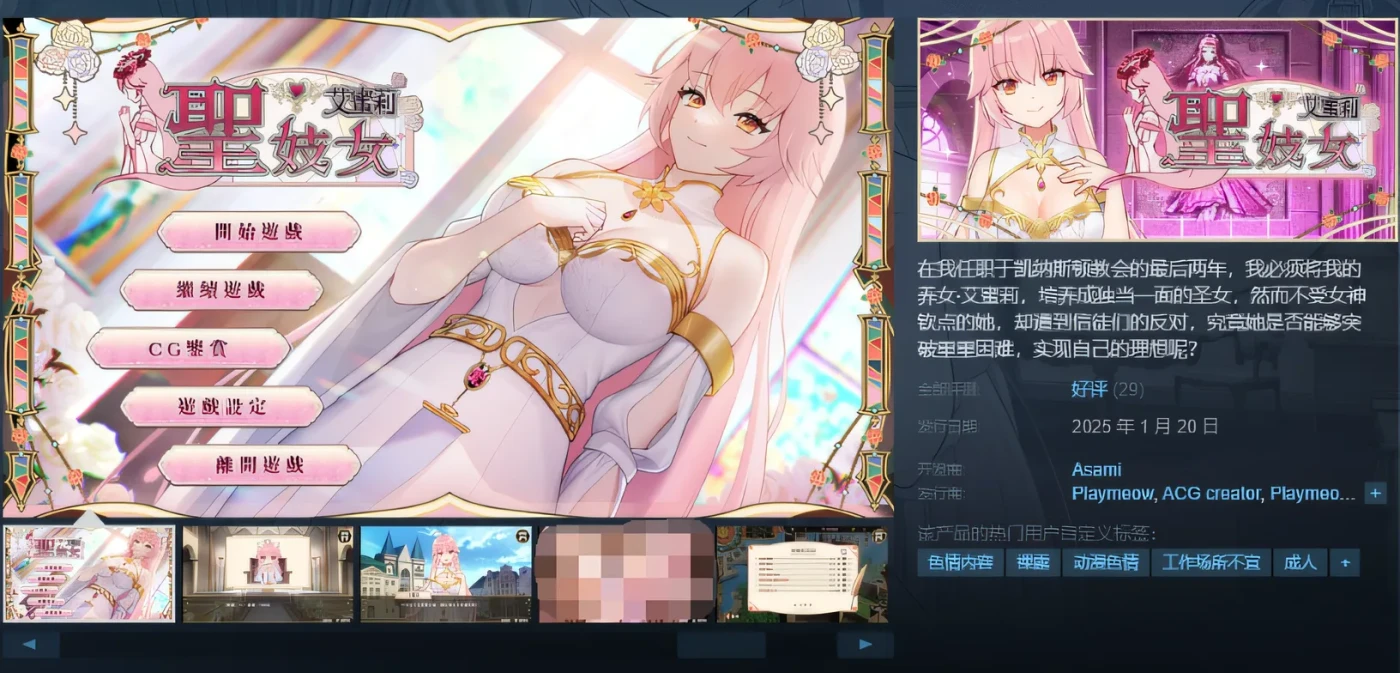 图片[2]-x2507 圣妓女艾蜜莉Ver1.01 官方中文步兵版 [更新/1.1G]-acg畅游网