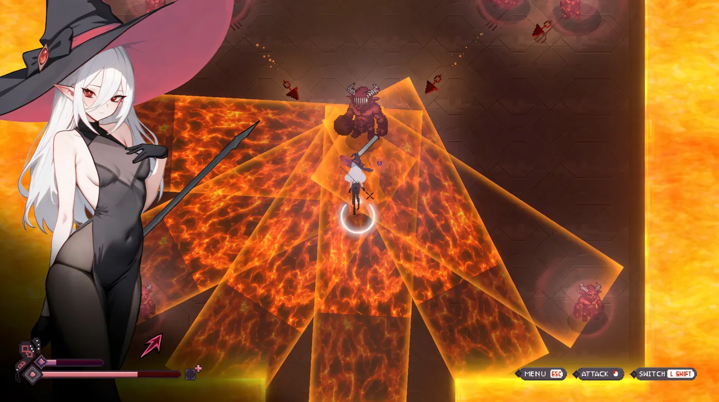 图片[3]-t2052 魔女的地牢 V1.2.6.1 机翻汉化版+存档 [新作/240M]-乐游二次元