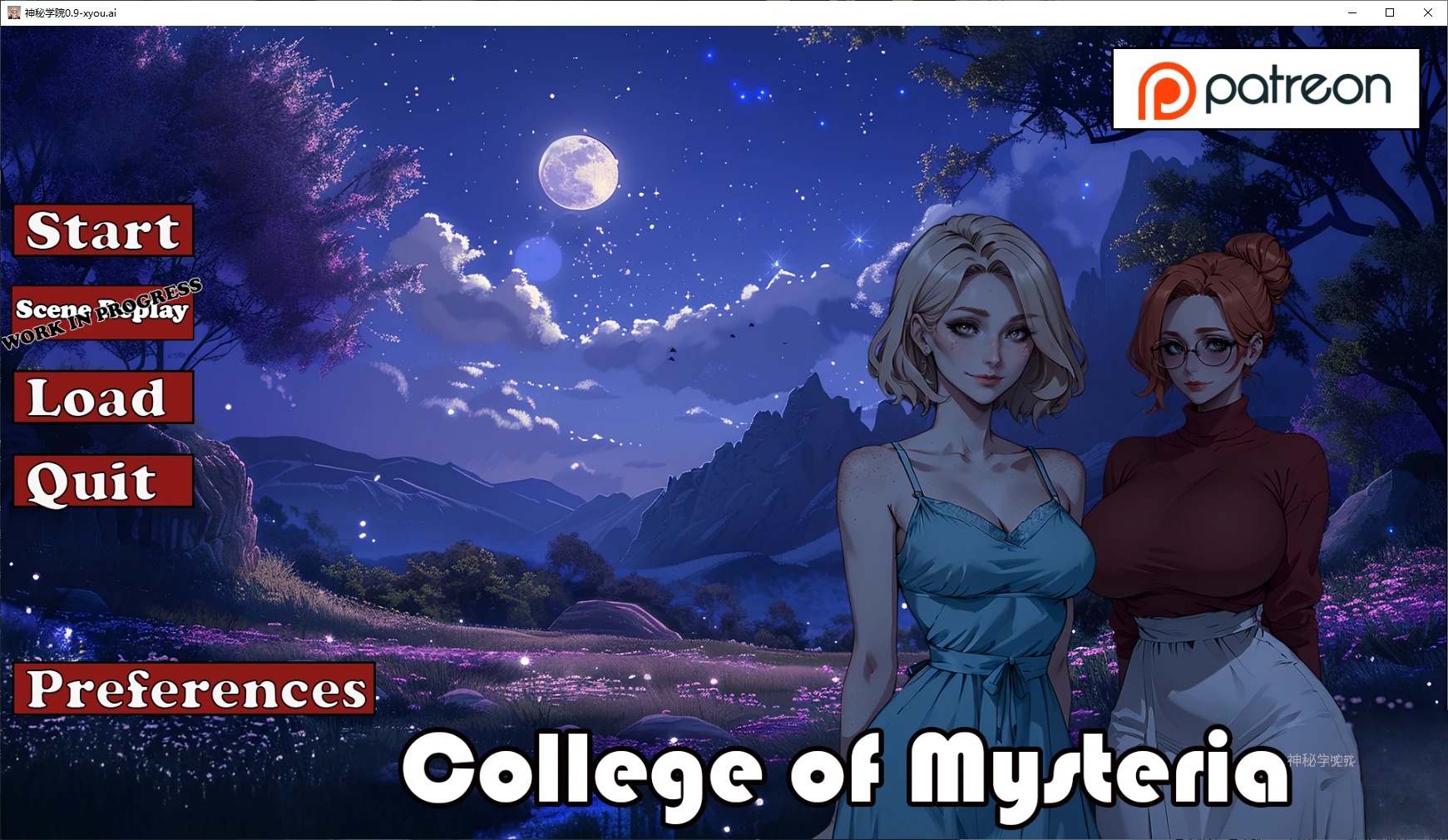 x70357神秘学院V0.9 AI汉化版[新作/2.1G][PC+安卓]-acg畅游网